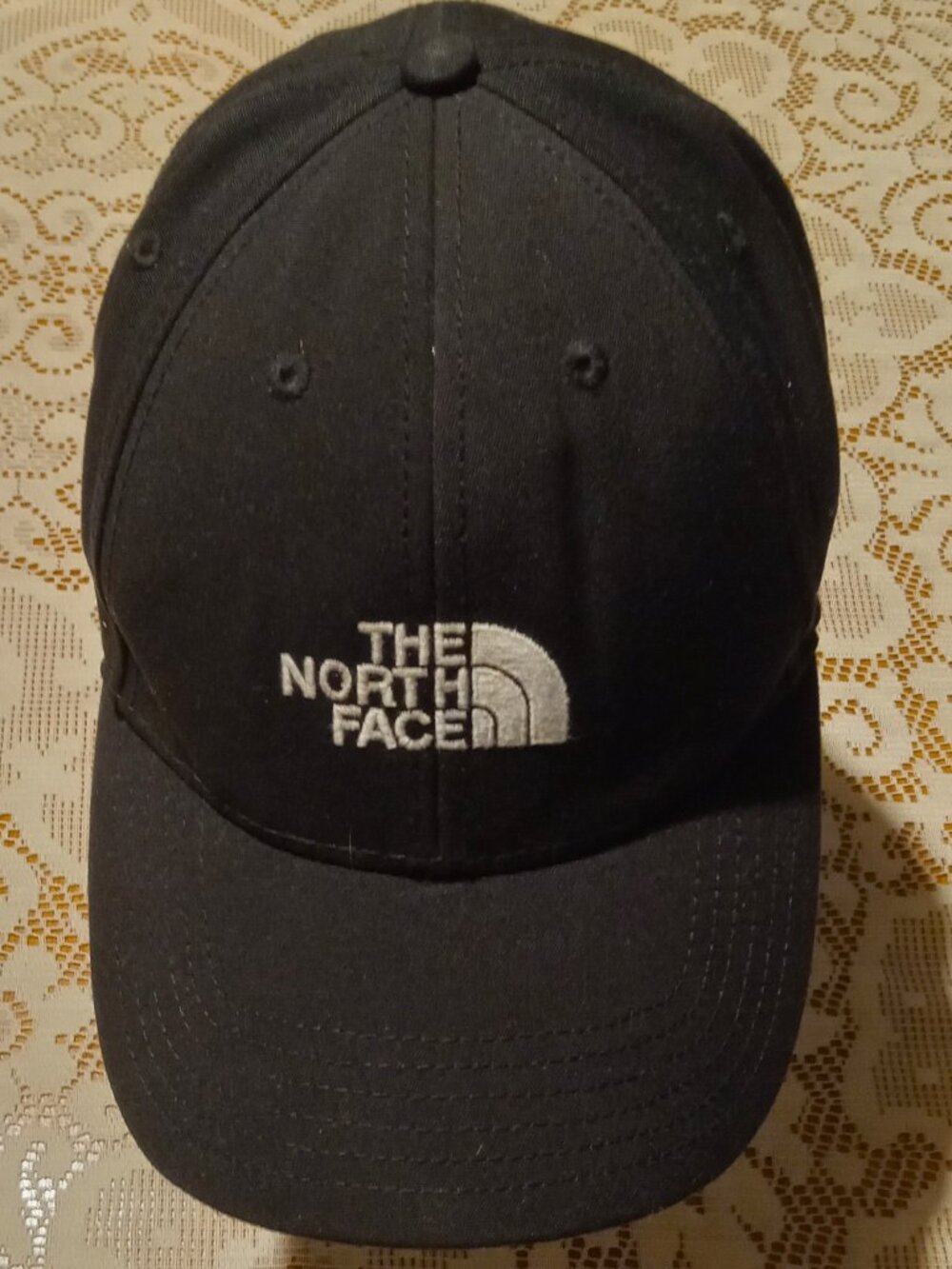 Adjustable Unisex Black North Face Baseball Cap
